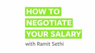 How to Negotiate Your Salary with Ramit Sethi [upl. by Assenna]