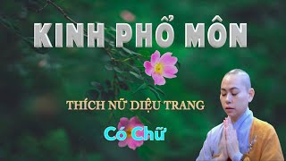 KINH PHỔ MÔN Có Chữ Thích Nữ Diệu Trang quotTụng Kinh Cầu Anquot HD  2021 Không Quãng Cáo [upl. by Omor981]