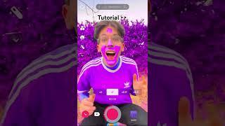 TUTORIAL Colors transform TREND 👀result😂 trend magic tutorial backstage creativeshorts [upl. by Vivian979]