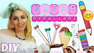 Okula Dönüş  8 Farklı Kitap Ayracı  Back To School Bookmarks DIY [upl. by Oirram473]