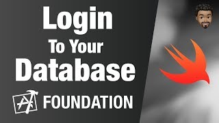 Login To Your Database  Swift 5 Xcode 10 [upl. by Asyen]