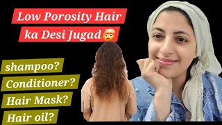 Hair Care Routine For Low Porosity Hair [upl. by Ellimac]