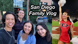 SAN DIEGO FAMILY VLOG  The Laeno Family [upl. by Mia]