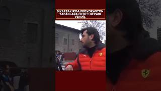 Diyarbakırda Provokasyon Yapanlara Net Cevap 👑👈 [upl. by Palermo669]