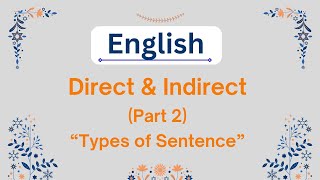 Direct Indirect Rules Part 2 English for Competitive Exams  General English [upl. by Ymmac]