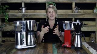 COFFEE MAKER REVIEW Moccamaster Thermal Brewer vs Breville Precision Brewer  Crema Coffee Garage [upl. by Eikkin]