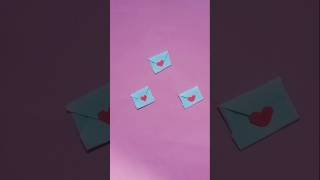 Easy paper envelope making 😱shorts envelope [upl. by Hawley548]