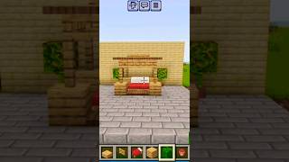 How to build a royal bed🛏 in Minecraft shorts [upl. by Edin]