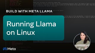 Run Llama 3 on Linux  Build with Meta Llama [upl. by Naedan]