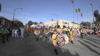 京都橘高校 Kyoto Tachibana SHS Band Rose Parade 2018「Wide angle version」「4ｋ」 [upl. by Eelyrag]