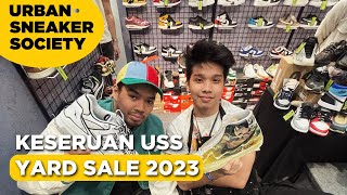 VLOG  KESERUAN USS YARD SALE 2023 [upl. by Iroak]