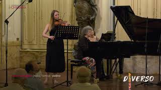 CHIGIANA FACTOR 2021 LARA CELEGHIN J Brahms dalla Sonata n 3 in re minore op 108 [upl. by Gilberte]