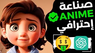 الربح من صناعة أفلام كرتون Anime بالذكاء الإصطناعي 🤑 في أقل من 10 دقائق 🔥 الربح من الانترنت 2024 [upl. by Rew]