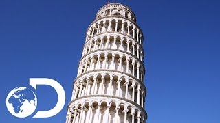 The Leaning Tower Of Pisa Italy’s Legendary Architectural Mistake  Massive Engineering Mistakes [upl. by Ggerk]