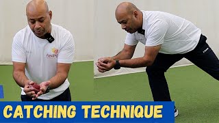 How To Catch The Ball In Cricket With PERFECT Technique  Cookie Patel Fielding Coaching Masterclass [upl. by Matthiew124]