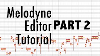 Melodyne Editor  part 2  More Vocal Tuning Male Vocals Formant Timing and Amplitude Correction [upl. by Drawd]