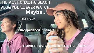 The most chaotic beach vlog youll ever watch maybe [upl. by Dorisa124]