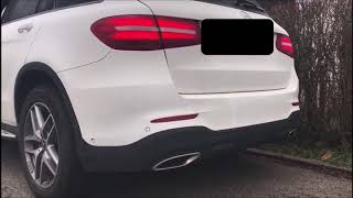 2019  MercedesBenz GLC 250 4Matic  Sports exhaust cold start amp revs [upl. by Anemaj581]