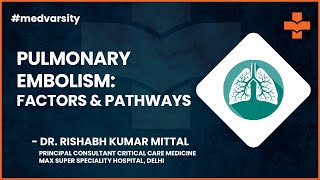 Pulmonary Embolism  Factors and Pathways  Medical Case Discussion  Assimilate by Medvarsity [upl. by Hardan]