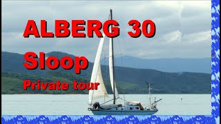 ALBERG 30 A private tour of a classic sailboat [upl. by Alatea]