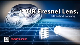 【TOPLITE】Ultrashort focusing Optics the TIR Fresnel Lens [upl. by Akenahc590]