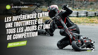 DES TROTTINETTES ELECTRIQUES POUR FAIRE LA COURSE [upl. by Naneik]