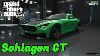 GTA 5 Online Benefactor Schlagen Mercedes SLS AMG GT Fully Customised [upl. by Abehsile]