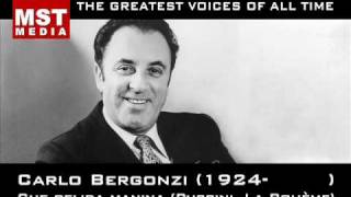 100 Greatest Singers CARLO BERGONZI [upl. by Wyck150]