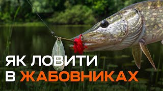 Як ловити щуку в жабовниках ❓ Найкращі приманки і тактика пошуку 🐟 [upl. by Mervin22]