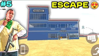 FINALLY FRANKLIN ESCAPE FROM PRISON IN INDIAN BIKE DRIVING 3D 5 [upl. by Leziar928]