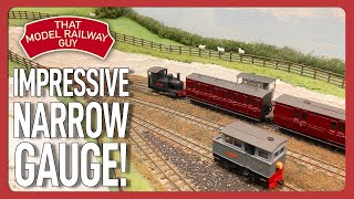 Impressive Narrow Gauge Shunting  Selborne 009 Model Railway [upl. by Zalucki200]