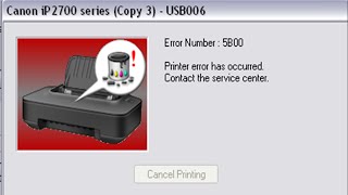 Cara reset printer canon ip2770 [upl. by Henn]