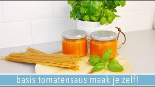 Tomatensaus maken en bewaren  RENSKE VISSER GEWICHTSCONSULENT [upl. by Annaig]