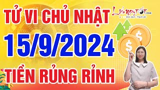 Tử Vi Hàng Ngày 1592024 Chủ Nhật Chúc Mừng Con Giáp Tiền Tiêu Rủng Rỉnh Thoải Mái Chi Tiêu [upl. by Akenaj]