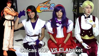 Cosplay Retas  Yuri Athena y King VS Ryu  CVS2 [upl. by Naryt195]