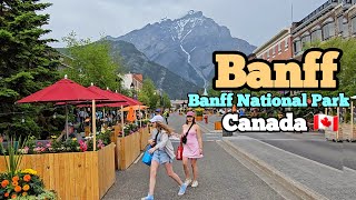 Banff Alberta Canada 2024  Banff Town walking tour Canada Calgary Alberta banff [upl. by Lauter]