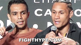 JOSE ZEPEDA VS REGIS PROGRAIS FINAL PRESS CONFERENCE amp ROWDY FACE OFF  FEATURING VARGAS DYNASTY [upl. by Ah]