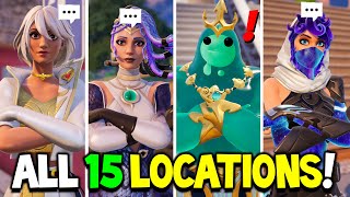 Fortnite ALL 15 Boss NPCs Locations in Fortnite Chapter 5 Season 2 [upl. by Roley]