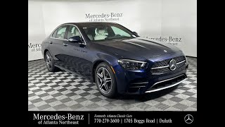 2023 MercedesBenz EClass E 350 Duluth Lawrenceville Cumming Johns Creek Atlanta GA [upl. by Nicolau]