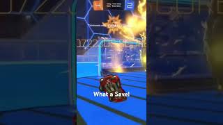 What a Save Teamwork makes the dreamwork ahh play gaming rocketleague [upl. by Armillia]