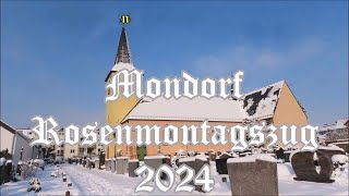 Rosenmontagszug Mondorf 2024 [upl. by Rubinstein782]