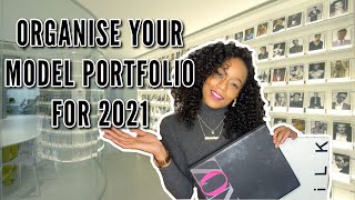 Organise your model portfolio for 2021 by Annaliese Dayes ANTM Model [upl. by Notsehc]