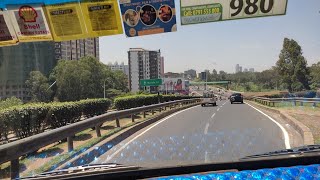 Thika Road Allsops to Ngara via Service Lane on Thursday January 27 2022 Kenya Africa [upl. by Walke]