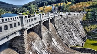 Die historische ELBE TALSPERRE in BÖHMENRIESENGEBIRGE  Spindlermühle  KRAUSEBAUDEN Talsperre 2022 [upl. by Kina]