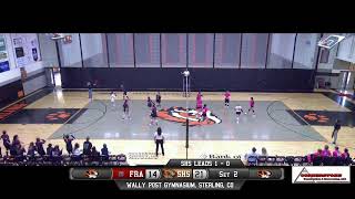 C SHS vs Frontier Academy Volleyball [upl. by Adnoved105]