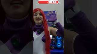 🎭Cosplay de Starfire Super Sons [upl. by Thielen]