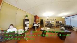 HRM VIDEO  PROMO  360 Office Tour Video  The Most Trusted PEO in Mexico [upl. by Einnahc779]