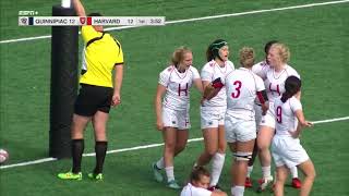 Highlights Womens Rugby vs Quinnipiac W 2421 [upl. by Del82]