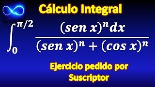 08 Integral resuelta mediante truco de cambio de variable [upl. by Hourihan163]