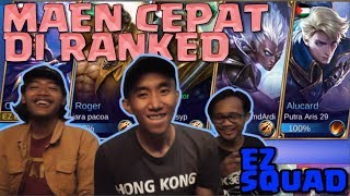 EZ SQUAD M E N C Y D U K   Mobile Legends Indonesia [upl. by Chyou]